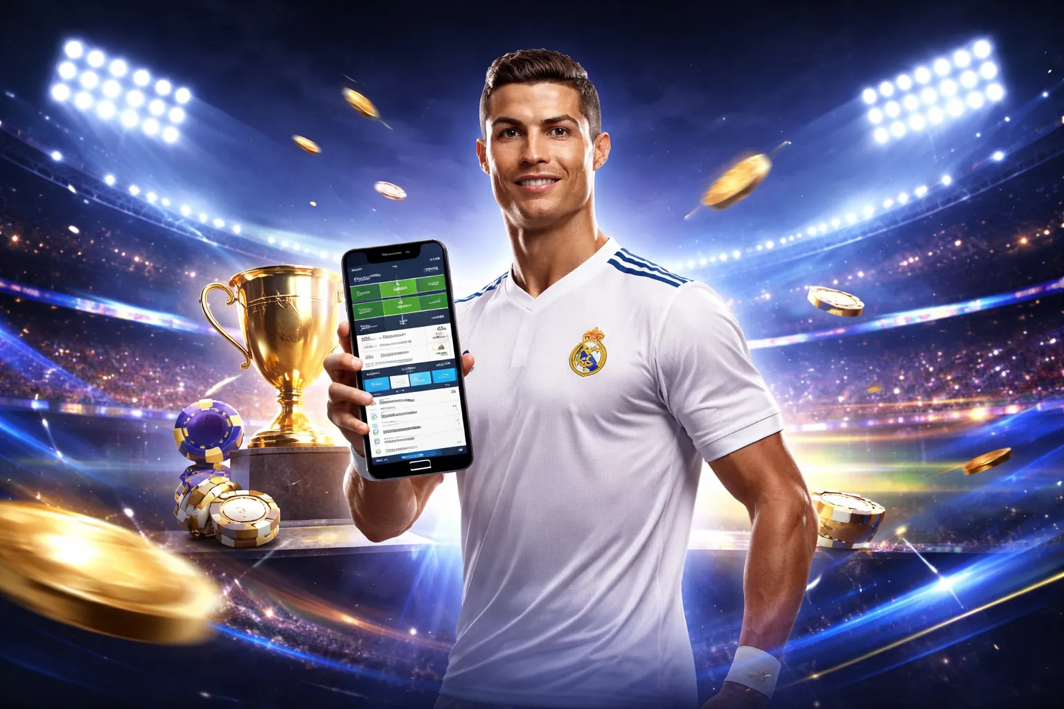 Hình ảnh nền cá cược thể thao và casino 7m Bongdalu